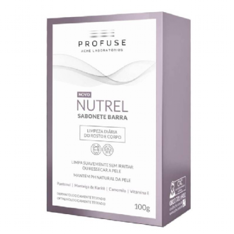 SABONETE BARRA CORPO E ROSTO PROFUSE NUTREL 100G