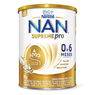 LEITE EM P� NAN SUPREME 1 DE 0 A 6 MESES NESTL� 800G