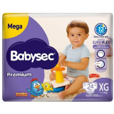 FRALDA BABYSEC PREMIUM MEGA XG 24UN