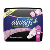 ABSORVENTE ALWAYS PINK NOTURNO COM ABAS LEVE 32 PAGUE 28 UNIDADES
