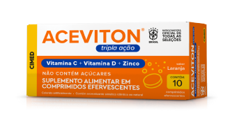 ACEVITON TRIPLA ACAO 10 COMPRIMIDOS EFERVECENTE