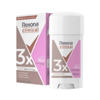 DESODORANTE REXONA CREME CLINICAL CLASSIC 58G