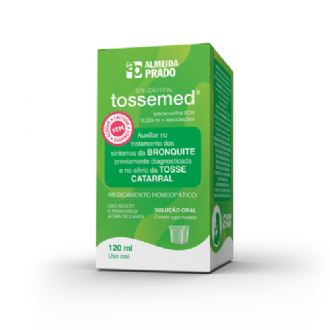 TOSSEMED SOLUO ORAL XAROPE + COPO MEDIDOR 120ML