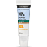 PROTETOR NEUTROGENA SUN FRESH DERM CARE OIL CONTROL FLUIDO FPS80 COR 3.0 40ML