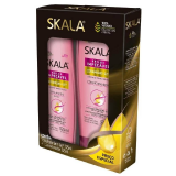 KIT SHAMPOO SKALA 325ML + CONDICIONADOR 325ML  CERAMIDAS