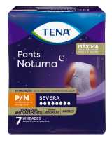 ROUPA INTIMA DESCARTAVEL TENA PANTS NOTURNA UNISSEX P/M 7UN