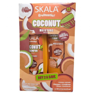 KIT SHAMPOO SKALA 325ML + CONDICIONADOR 325ML LEO DE COCO
