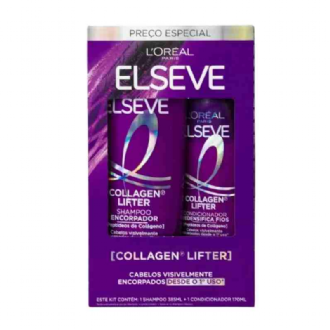Kit Lor�al Paris Elseve Shampoo 385ml e Condicionador 170ml Encorporador