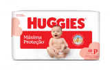 FRALDA HUGGIES SUPREME CARE TAMANHO P COM 48 UNIDADES