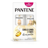 KIT SHAMPOO PANTENE 175ML + CONDICIONADOR 175ML LISO EXTREMO