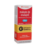 MALEATO DE ENALAPRIL GENRICO VITAMEDIC 20MG 30 COMPRIMIDOS