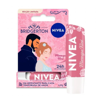 Hidratante Labial Nivea Merengue Ros� Edi��o Limitada Bridgerton 4,8g