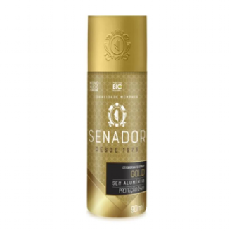 DESODORANTE SENADOR SPRAY GOLD 90ML