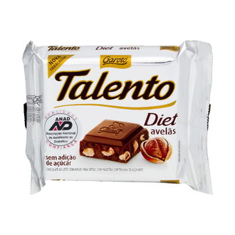 CHOCOLATE GAROTO TALENTO AVEL� DIET