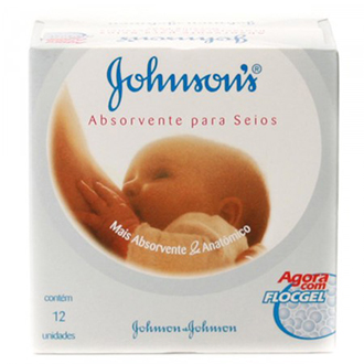 PROTETOR PARA OS SEIOS JOHNSONS 12 UNIDADES
