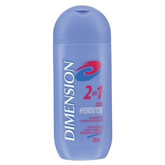 SHAMPOO DIMENSION 2 EM 1 CABELOS SECOS 200ML