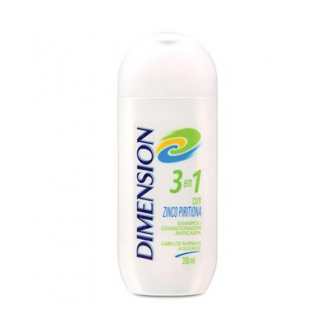 SHAMPOO DIMENSION 3X1 ANTI CASPA OLEOSOS 200ML