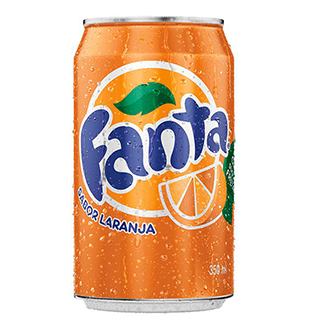 REFRIGERANTE FANTA LARANJA 350ML
