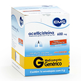 ACETILCISTEINA GRANULADO 600MG 16 ENVELOPES