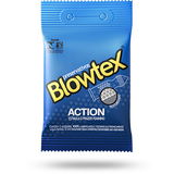 PRESERVATIVO BLOWTEX ACTION 3 UNIDADES