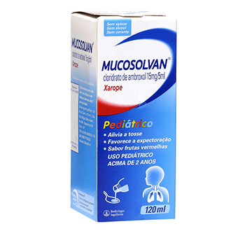 MUCOSOLVAN 15MG INFANTIL XAROPE 120ML