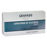 SUPOSITRIO DE GLICERINA 12 UNIDADES