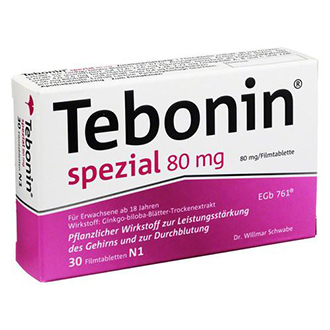 TEBONIN 80 MG 30 COMPRIMIDOS
