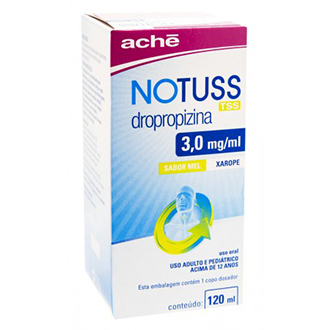 NOTUSS TSS XAROPE ADULTO 3,0MG/ML 120ML