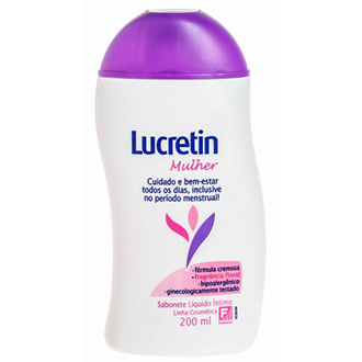 SABONETE NTIMO LIQUIDO LUCRETON MULHER 200ML