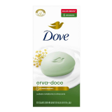 SABONETE DOVE ERVA DOCE E CAMOMILA 90GR 6UN