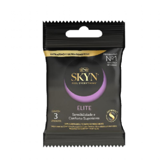 PRESERVATIVO BLOWTEX SKYN ELITE EXTRA FINO 3 UNIDADES