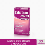 CALCITRAN MDK DIVCOM 30 COMPRIMIDOS VITAMINAS E SAIS MINERAIS