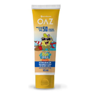 OAZ PROTETOR SOLAR BOB ESPONJA FPS50 125M