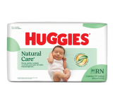 FRALDA HUGGIES NATURAL CARE RN COM 34 UNIDADES