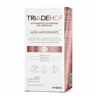 SUPLEMENTO ALIMENTAR TRIADE HOF AO ANTIOXIDANTE 30 CAPSULAS