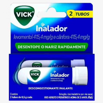 VICK INALADOR BASTAO 2UN 0,5GR