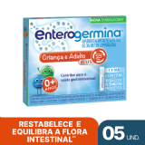 ENTEROGERMINA PLUS 5 FLACONETES COM 5ML