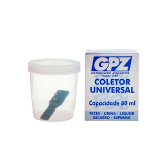 COLETOR GPZ UNIVERSAL 80ML