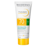 PROTETOR SOLAR FACIAL BIODERMA PHOTODERM ANTIOLEOSIDADE FPS70 40G