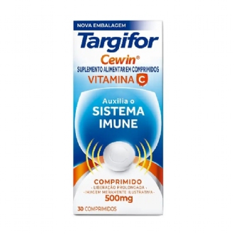 VITAMINA C CEWIN 500MG COM 30 COMPRIMIDOS