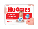 FRALDA HUGGIES SUPREME CARE TAMANHO XG 26 UNIDADES