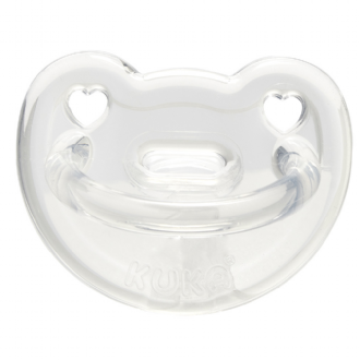 CHUPETA KUKA SILICONE ORTODNTICA N2 TRANSPARENTE
