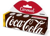 HIDRATANTE LABIAL CARMED COCA-COLA MARROM 10G