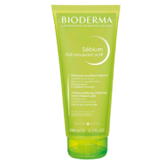 GEL DE LIMPEZA BIODERMA SEBIUM MOUSSANT ACTIF 200ML