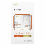 Kit Dove UV Repair e Glow+ Ferlico Expert em Danos Shampoo 350ml + Condicionador 150ml