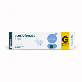 ACECLOFENACO CREME 15MG/G 30G
