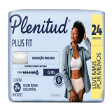 Roupa �ntima Plenitud Plus para Incontin�ncia G/XG 24 Unidades