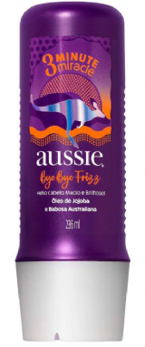 CREME AUSSIE PARA TRATAMENTO CAPILAR 3 MINUTE MIRACLE BY BY FRIZ 236ML