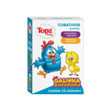 CURATIVO TOPZ BABY GALINHA PINTADINHA 25UN
