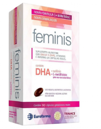 Suplemento Alimentar Feminis - 90 C�psulas